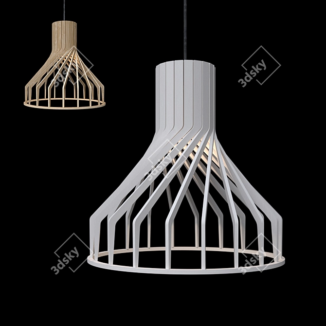 Nowodvorski BIO I 9847 Pendant Luminaire 3D model image 2