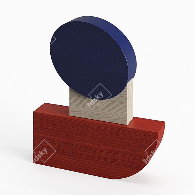 Sancal Wooden Icon Ornaments 3D model image 5