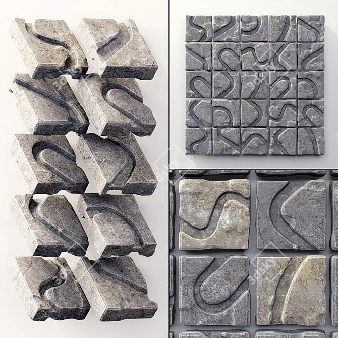 Smooth Panel Bend: Curved Plates Design 3D model image 1