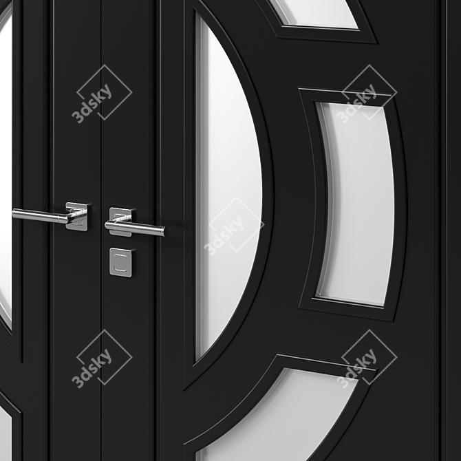 Modern Interior Door 79 | 3D Model 3D model image 2