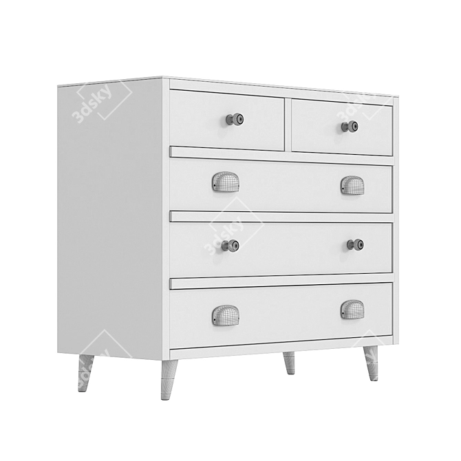 Oase Dresser: Functional and Stylish 3D model image 3