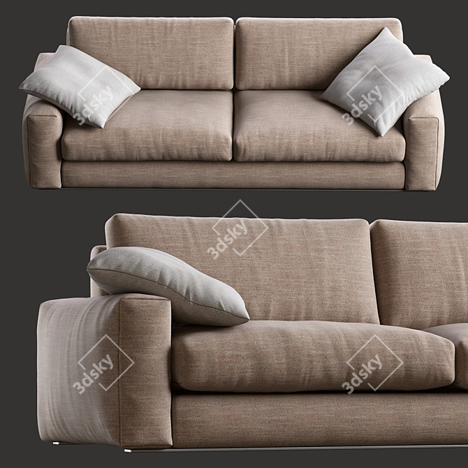 Modern Design Sofa: 810 FLY By Vibieffe 3D model image 4