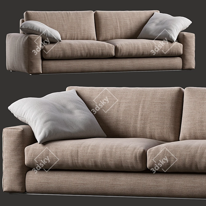 Modern Design Sofa: 810 FLY By Vibieffe 3D model image 7