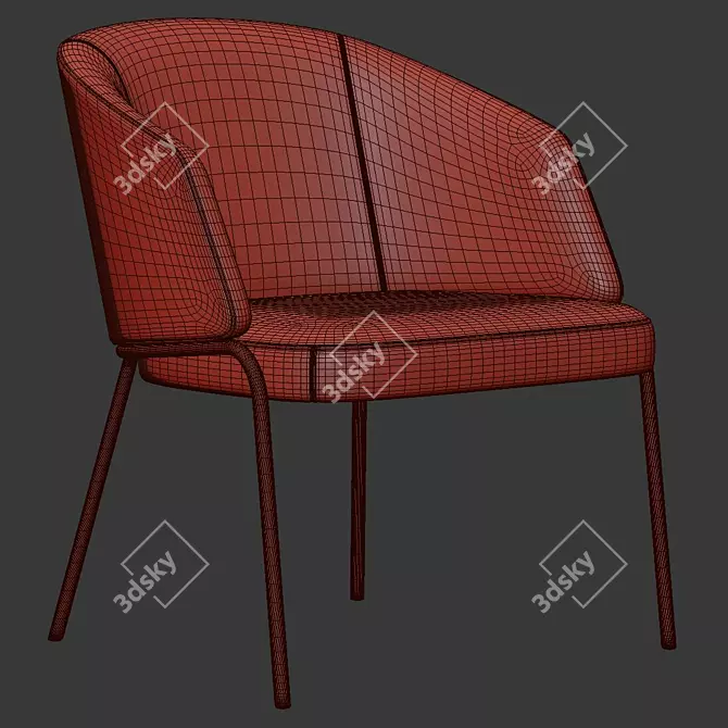 Urban Oasis Chair 3D model image 5