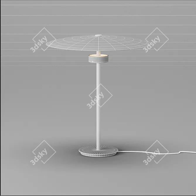 Bolia Reflection: Elegant Table Lamp 3D model image 5