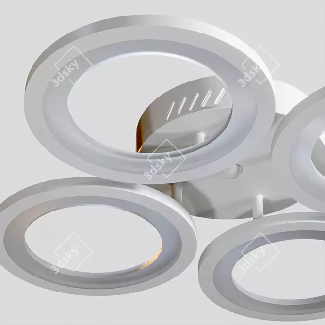 LED Ceiling Light Gyro 5525/35C 3D model image 2