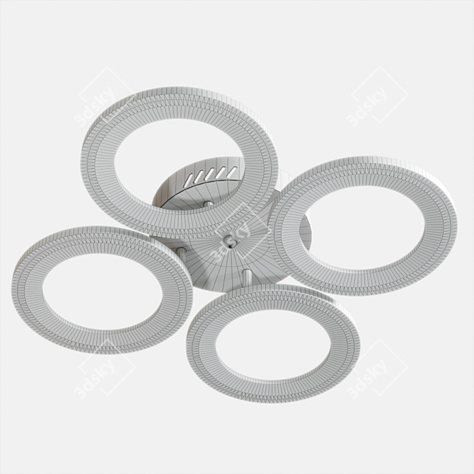 LED Ceiling Light Gyro 5525/35C 3D model image 6