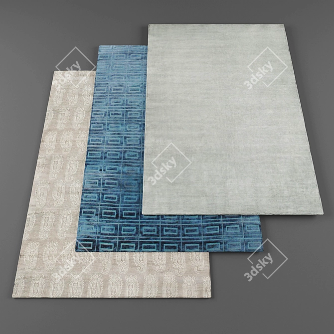 High Resolution Carpet Collection 3D model image 1