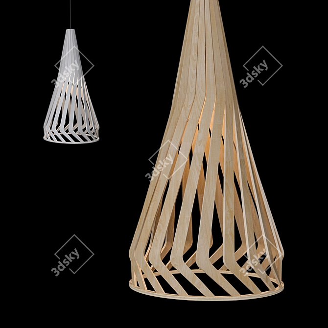 Modern Pendant Luminaire: Nowodvorski BIO I 6334 3D model image 1