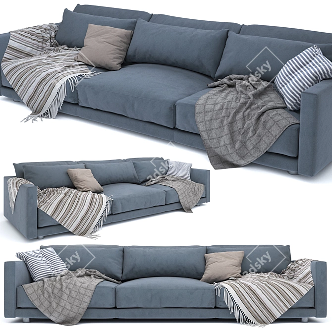 Modern Bristol Poliform Sofa 3D model image 1