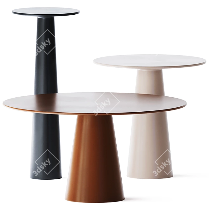 Jove Collection: Sleek Coffee Tables 3D model image 1