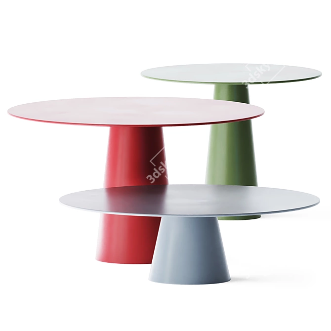 Jove Collection: Sleek Coffee Tables 3D model image 2