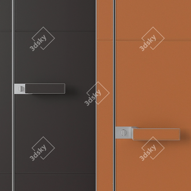 Modern Door Collection: Rimadesio Luxor 3D model image 2