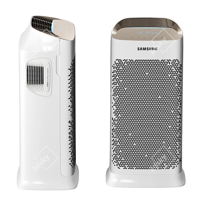 Samsung BlueSky 5000 Air Purifier 3D model image 1