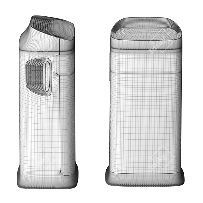 Samsung BlueSky 5000 Air Purifier 3D model image 5