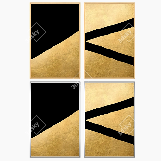 Multiframe Wall Art Set: No. 3317 3D model image 3