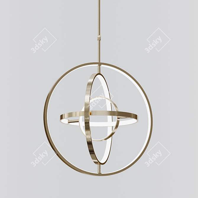 Sleek Atlanta Design Lamps 3D model image 1