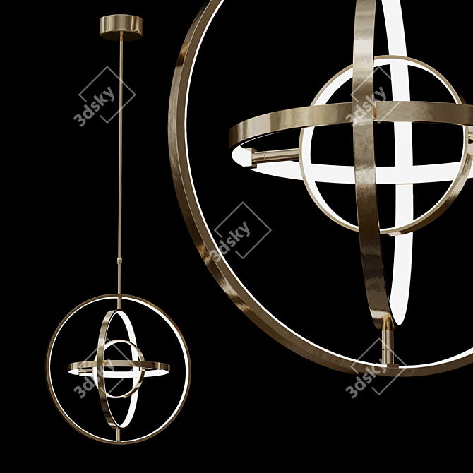 Sleek Atlanta Design Lamps 3D model image 2