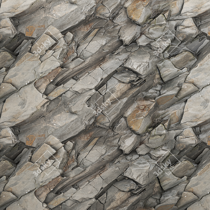 Rocky Wall - 2017 Edition 3D model image 2