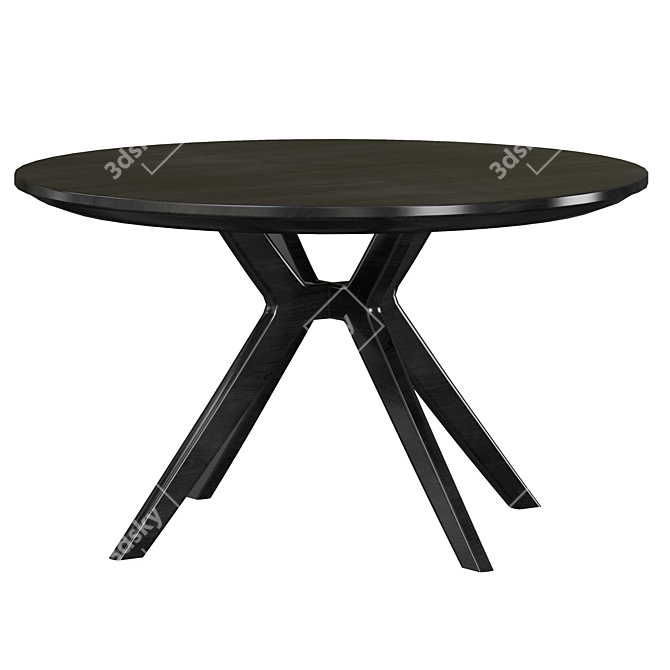 Clamp Table: Adjustable, Stylish, and Functional 3D model image 3