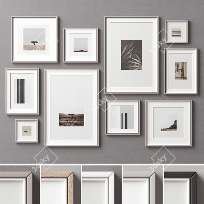 Versatile Frame Collection - Set of 240 3D model image 1