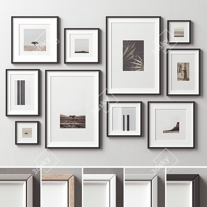 Versatile Frame Collection - Set of 240 3D model image 2