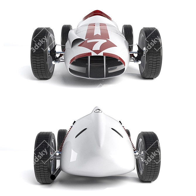 BRM Type 25 3D Model Design: Precision and Realism 3D model image 2