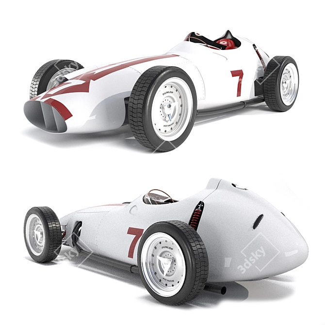 BRM Type 25 3D Model Design: Precision and Realism 3D model image 4