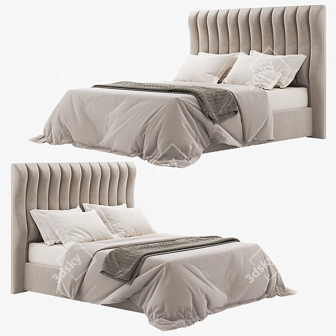 SLEEPSENSE Flow Premium Bed 3D model image 1