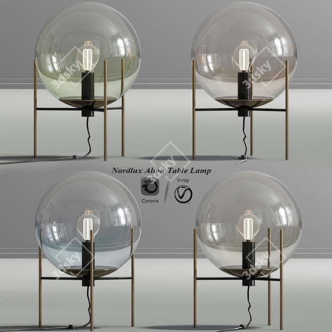 Nordlux Alton Modern Table Lamp 3D model image 2