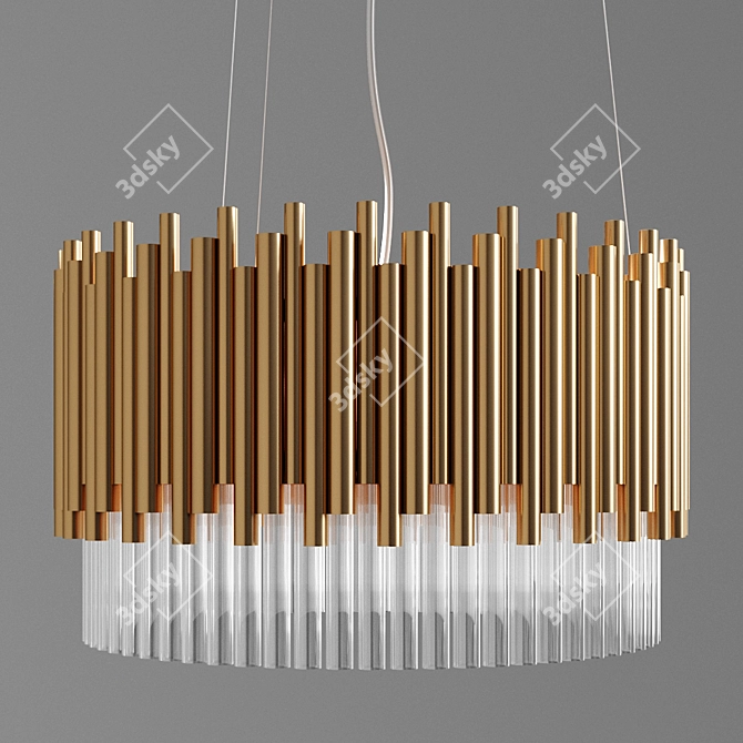 Modern Pendant Lamp Maytoni Coliseo 3D model image 1