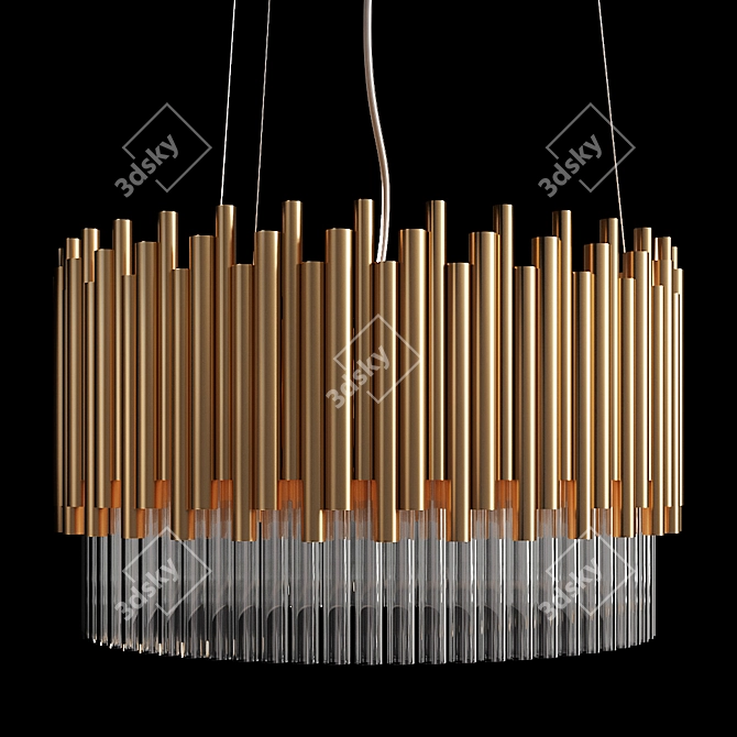 Modern Pendant Lamp Maytoni Coliseo 3D model image 4