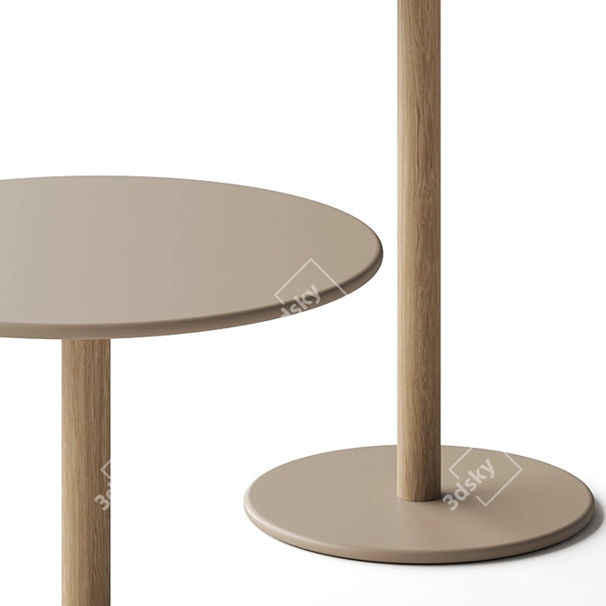 Sleek Coffee Tables Set 3D model image 2