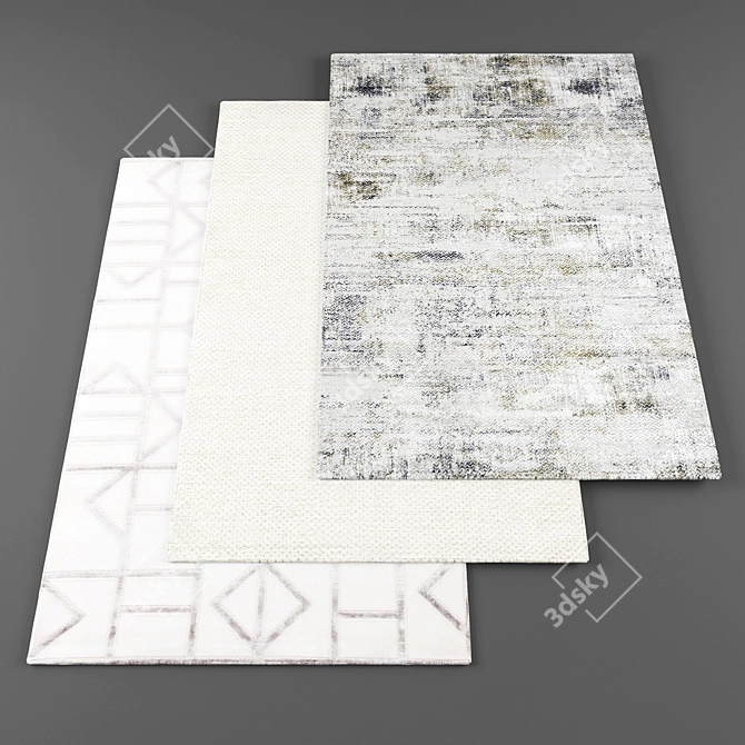 High-Res Carpets - 3-Pack Bundle! 3D model image 1