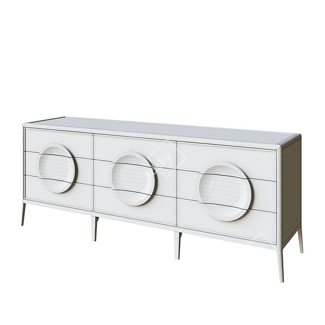 Collins Dresser: Elegant and Functional Storage Solution 3D model image 3