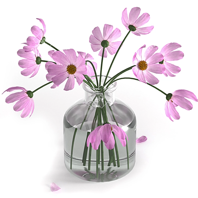 Cosmo Charm Bouquet 3D model image 11