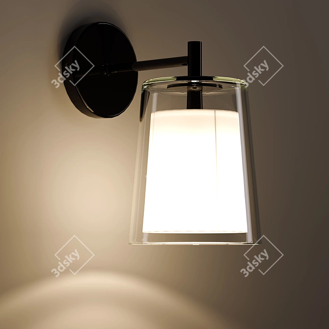 Duo Glass Lamp 3D model image 4