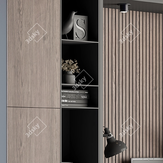 Stylish and Functional Home Office Furniture 3D model image 3