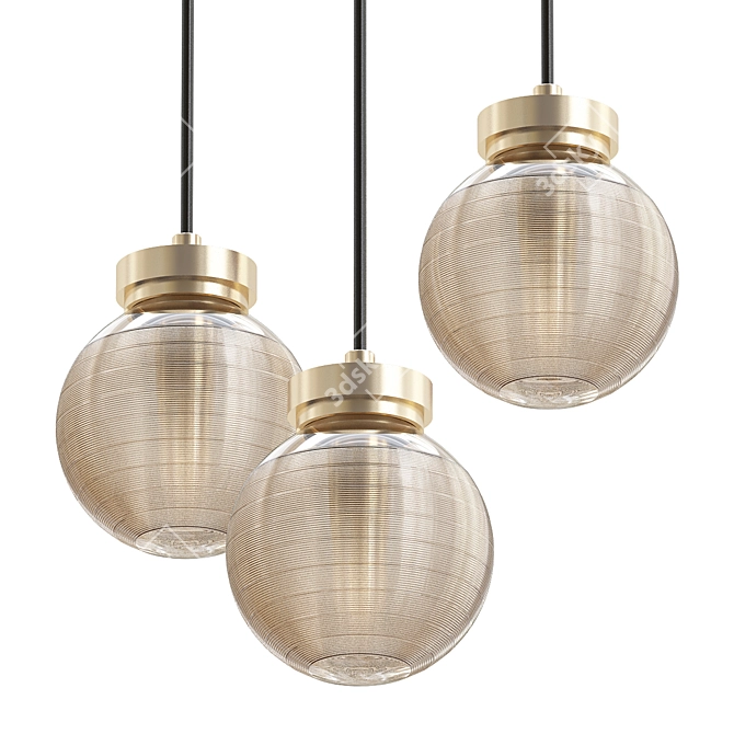 Elegant Maibel Design Lamps 3D model image 1