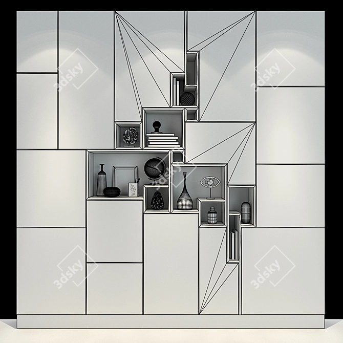  Stylish Furniture Set | 122 3D model image 2