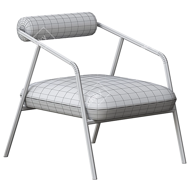 Cyrus 2015 Chair - Sleek Design and Maximum Comfort 3D model image 5