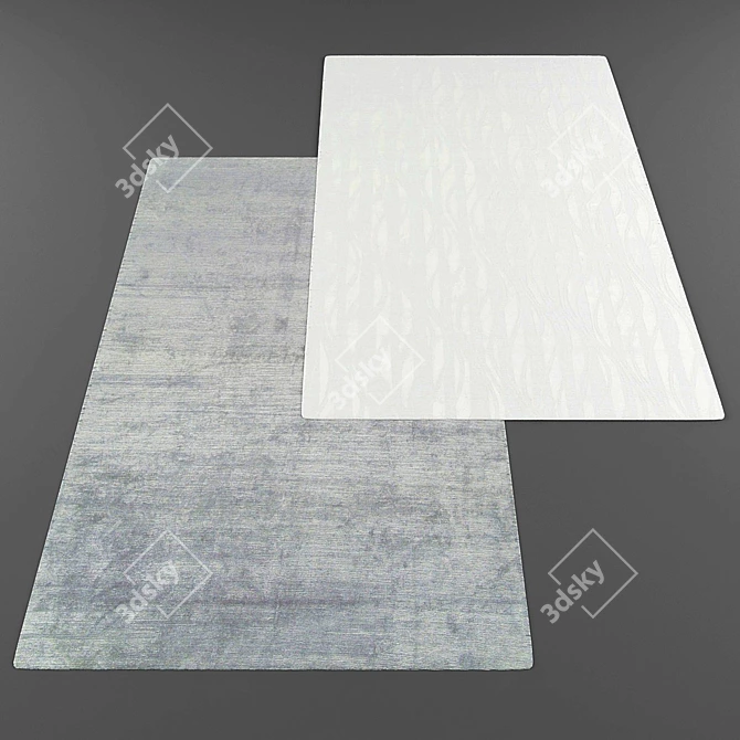 Modern Style Rug Collection 3D model image 3