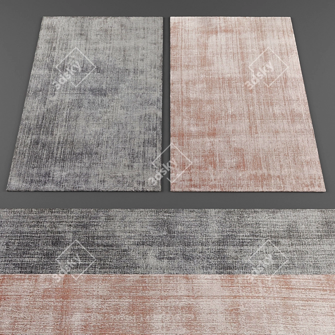 Modern Rugs Collection 317 3D model image 3