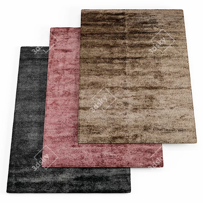 Elegance Redefined: Tappeto Variant Rug 3D model image 1