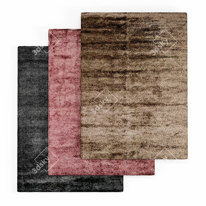 Elegance Redefined: Tappeto Variant Rug 3D model image 2