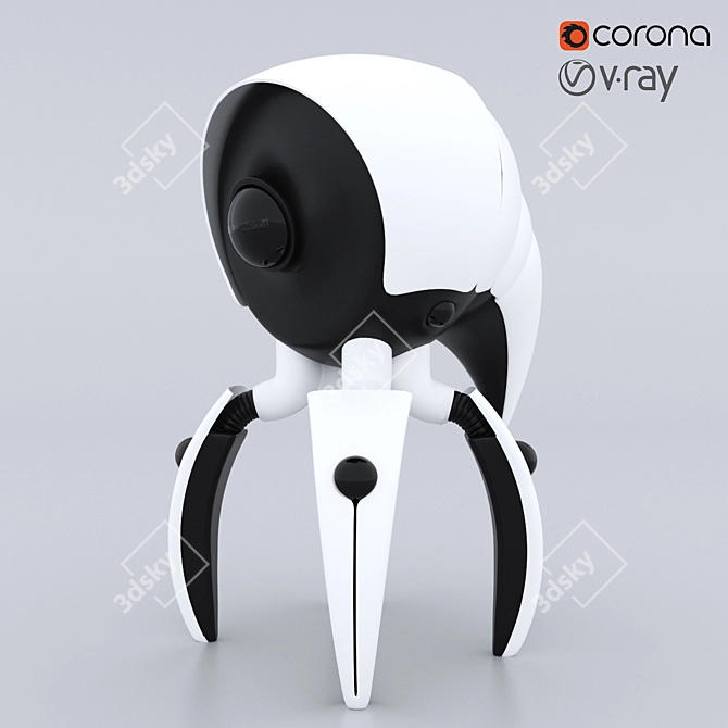 Ultra-Realistic Nanobot 3D Model 3D model image 1