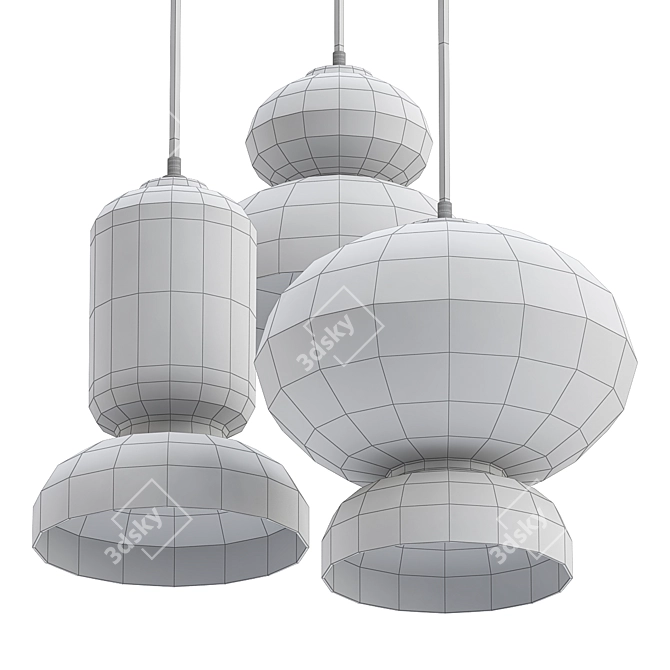 Elegant CAMBER Lighting Solution 3D model image 2