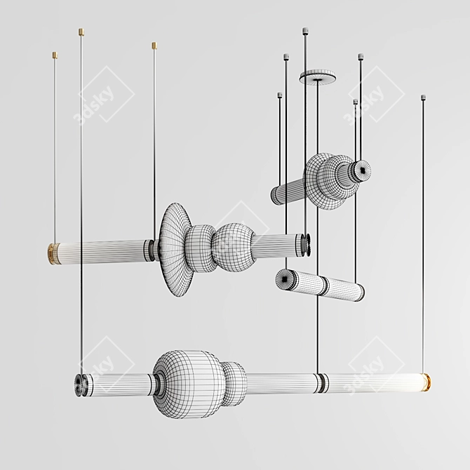 Elevate Your Space with Luna 3D model image 4