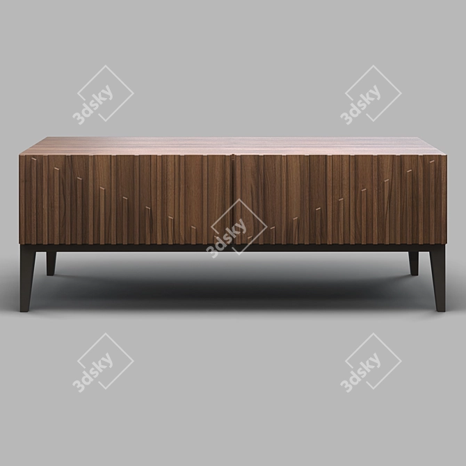 Elegant Menorca TV Stand by MOD Interiors 3D model image 1