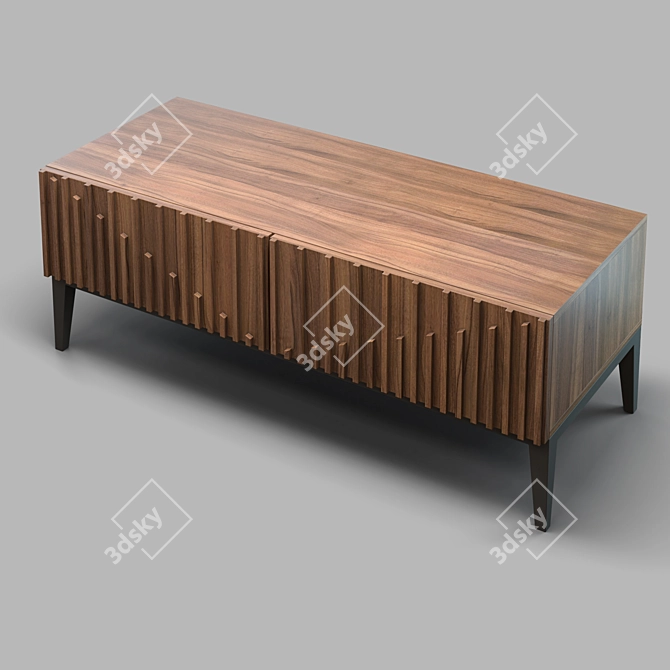 Elegant Menorca TV Stand by MOD Interiors 3D model image 2